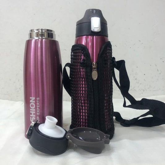 Stainless Steel Vacuum Flask – 750ml & 1000ml Premium Hot & Cold Bottle