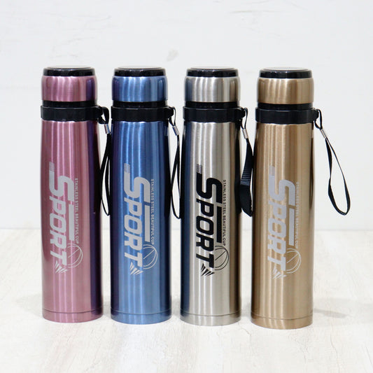 1 Liter Stainless Steel Vacuum Flask – Premium Hot & Cold Water Bottle