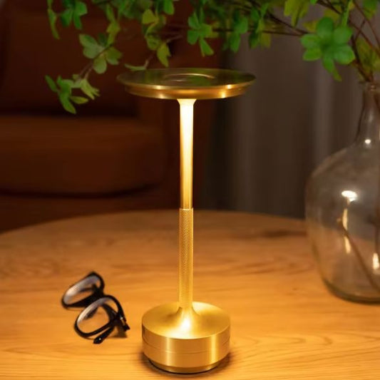 3Color LED Table Lamp Touch Sensor Night Light Rechargeable Bedroom Lamp Restaurant Hotel Bar Lamp / Type-C charging Dining Lamp Decorative Desk Lamp